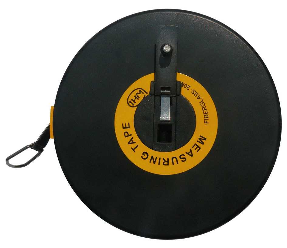 Ruban de mesure - 20 m - Fibre de verre