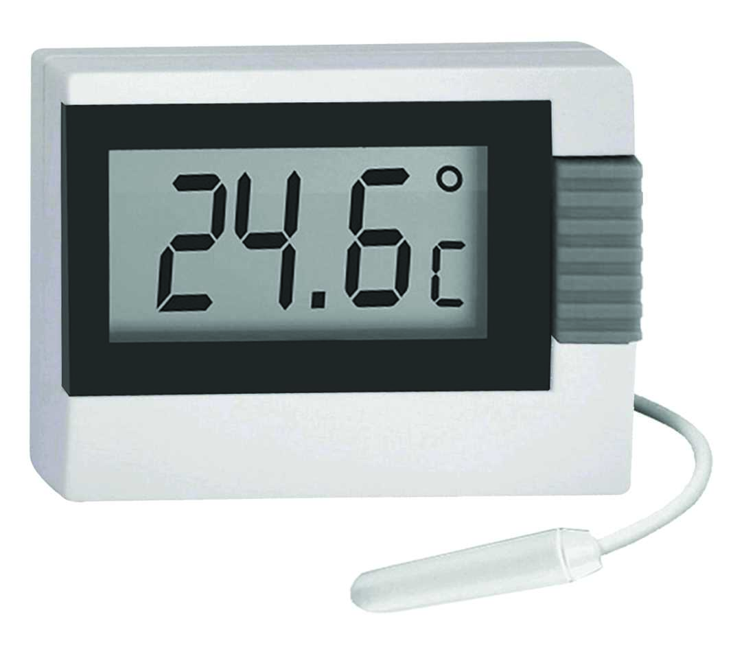 Thermomètre digital int./ext. - Sonde NTC embout ABS - Module