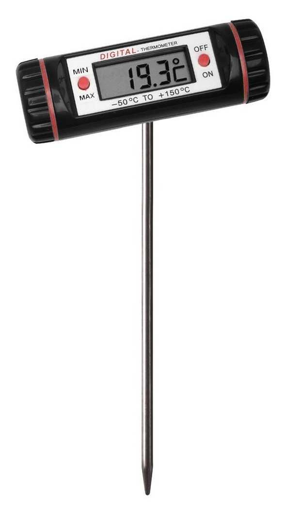 Thermomètre digital - Stylo sonde à planter - Forme T