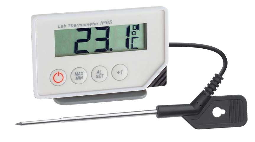 Thermomètre digital - Sonde pénétration déportée - Module - HACCP