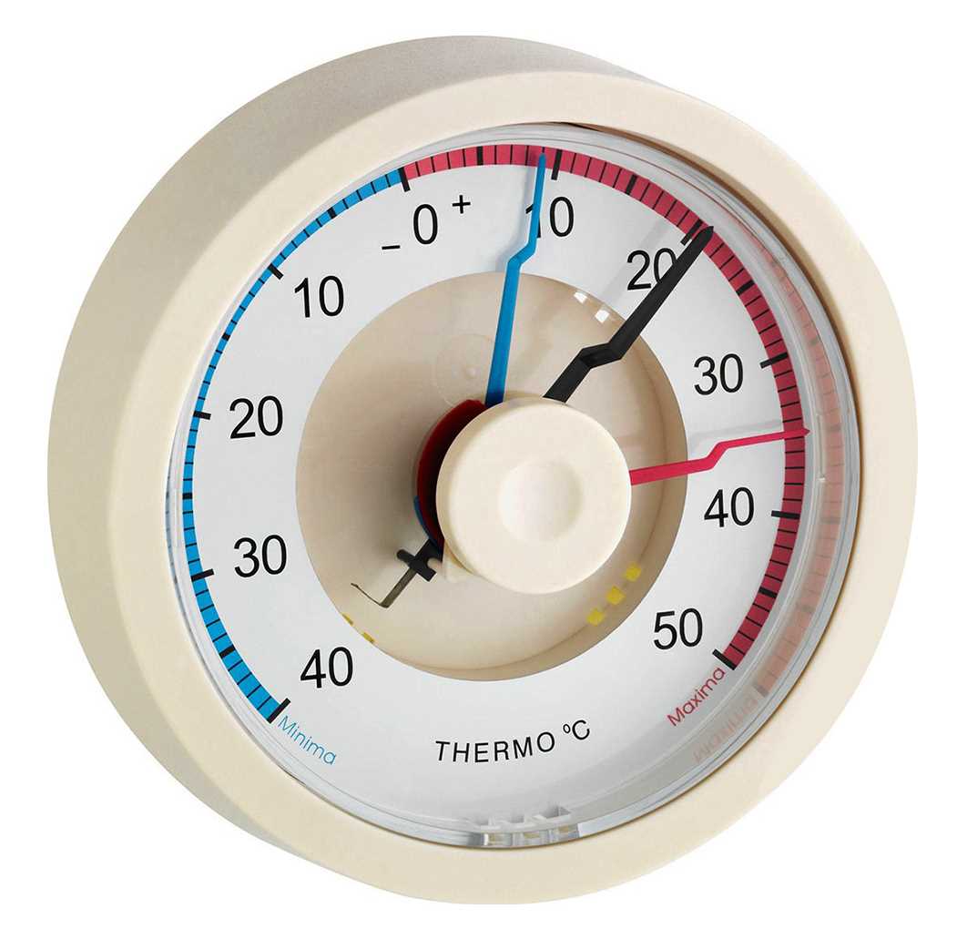 Thermomètre mécanique bilame - Maxi/Mini