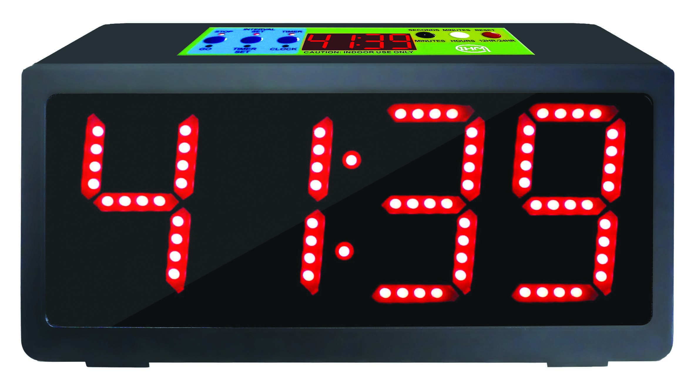 Compteur de table grand affichage LED - Compteur / Décompteur - Horloge