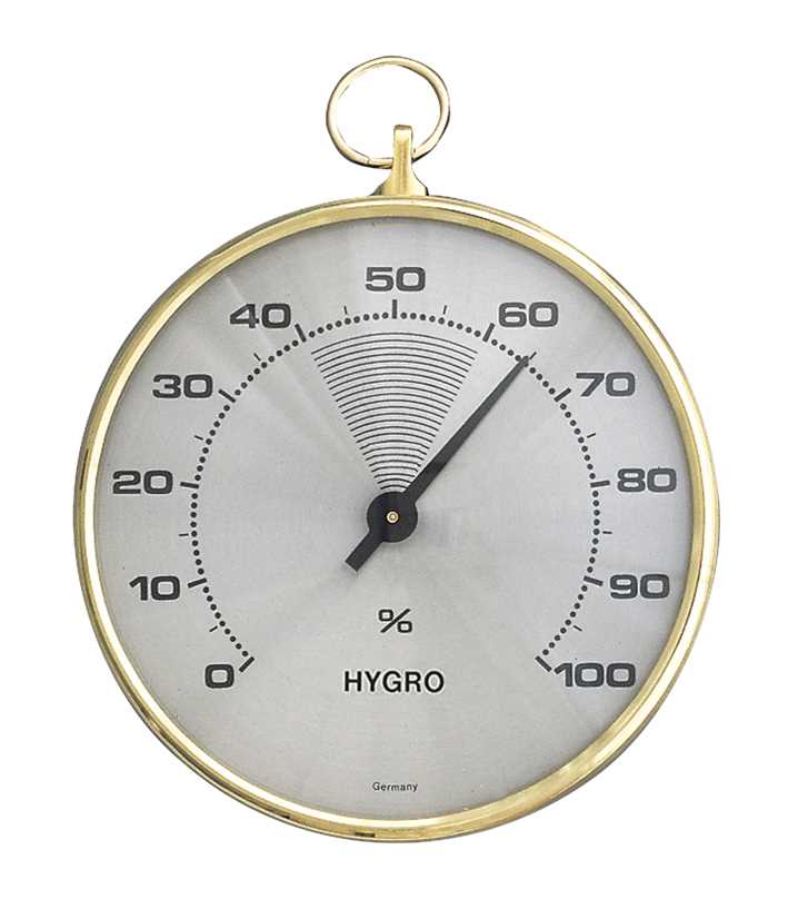 Hygromètre mécanique - Boîtier laiton