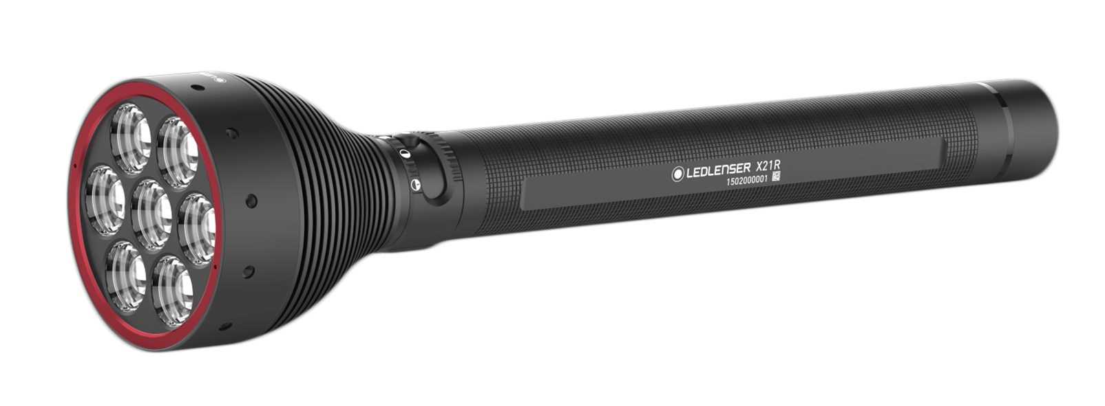 Lampe torche LED ultra puissante - LedLenser® X21R - Rechargeable