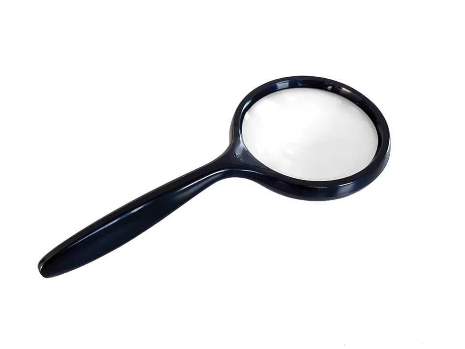 Loupe à main 3X75 - Verre minéral