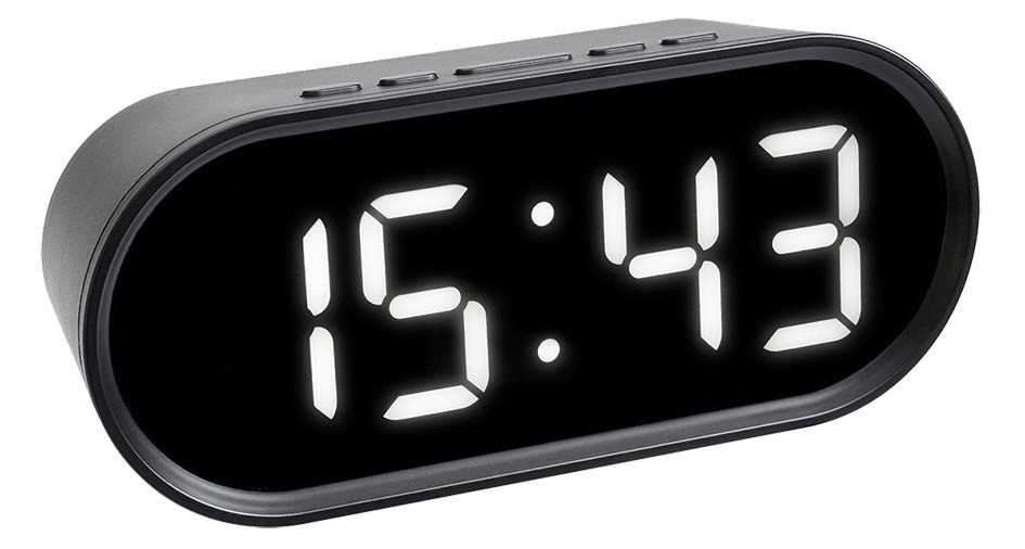 Réveil LED - Grand affichage - Température ambiante
