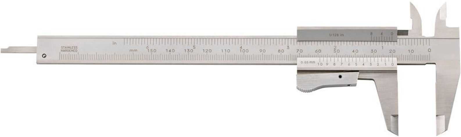 Pied à coulisse mécanique 150 mm - Pour gaucher - Double bec