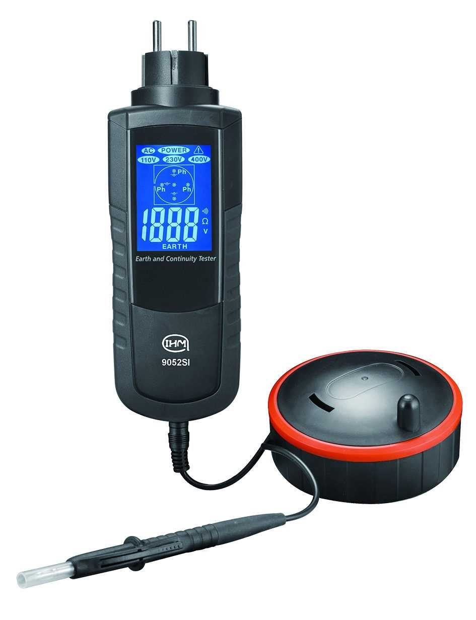 Mesureur de Résistance de terre/Continuité/Tensiomètre/Indicateur de phase - Norme NF C15-100