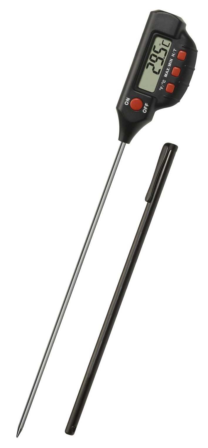 Thermomètre digital - Stylo sonde à planter - 30 cm