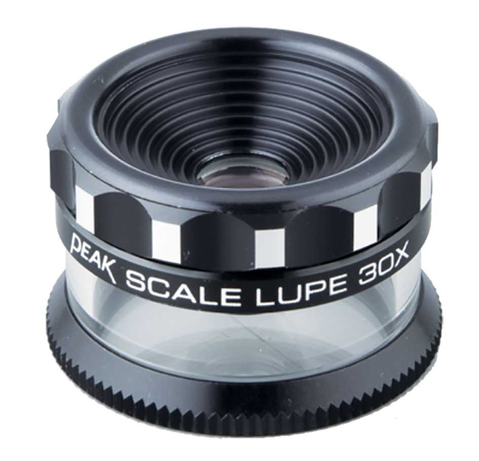 Loupe d'expertise PEAK 30X - Réticule gradué