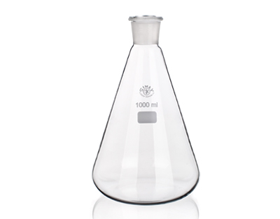 Fiole Erlenmeyer Simax RIN 19/26 50ml Le lot de 10