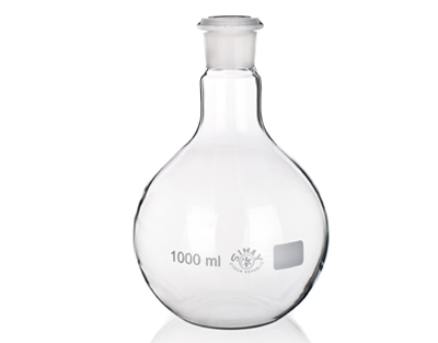 Ballon fond plat Simax 29/32 100mL le lot de 10