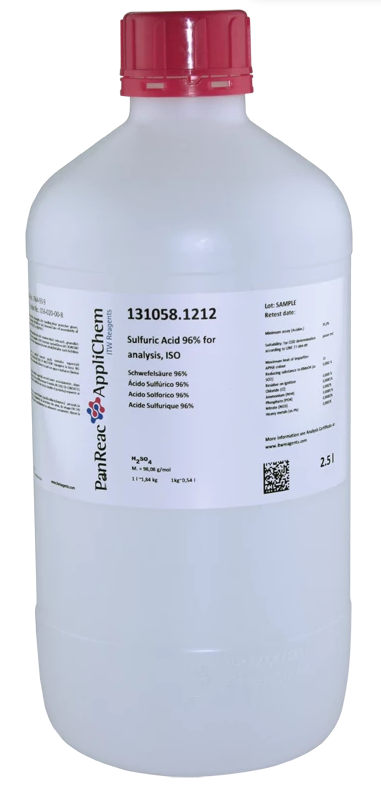Acide sulfurique 96% PA 2,5l