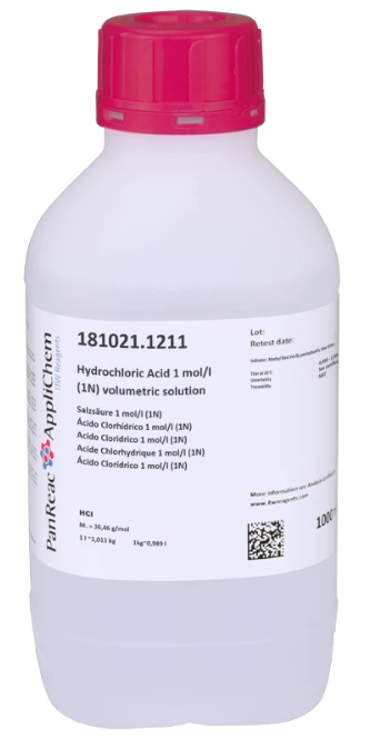 Acide Chlorhydrique 1N en 1L