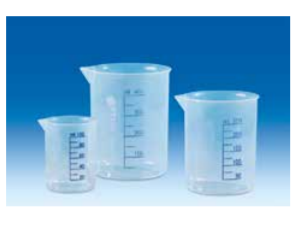 Bécher PP gradué bleu 150ML Le lot de 12