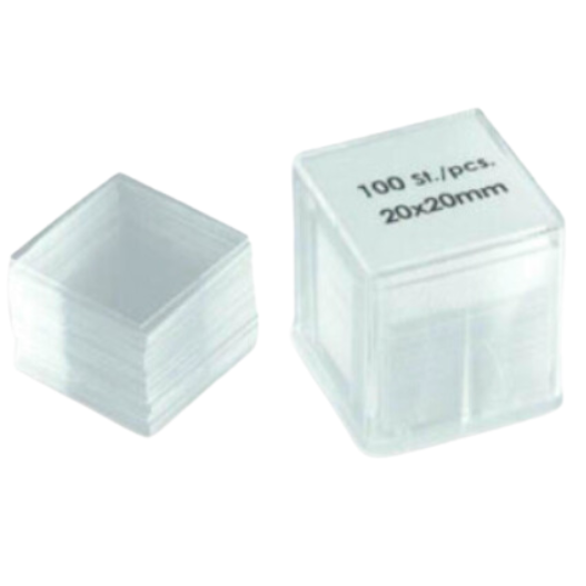 Lamelles 20x20 mm, b/100     Le lot de 10