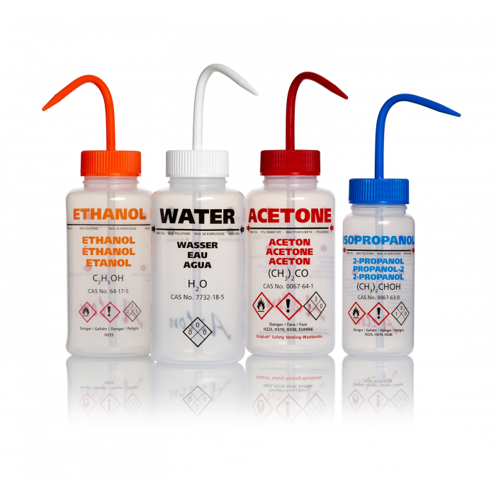 Pissette de lavage multilingue Azlon®, méthanol, 500 ml