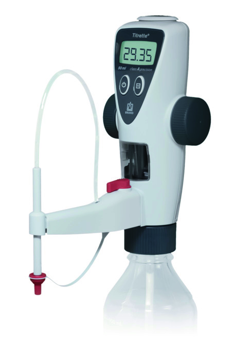 Titrette®, 50 ml, DE-M, avec titrage/vanne de recirculation