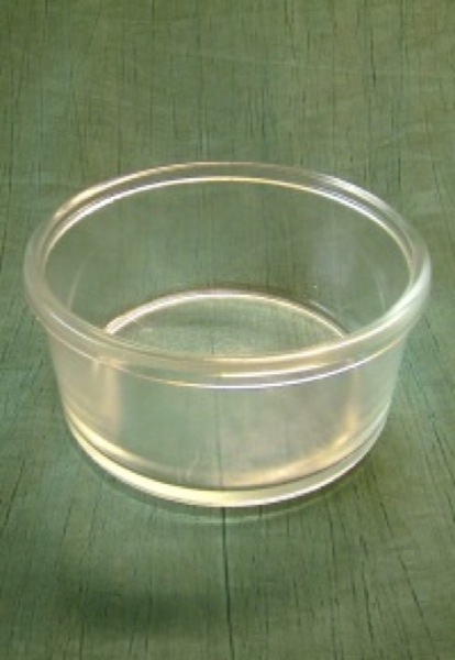 Cristallisoir avec rebord 100 mm le lot de 12