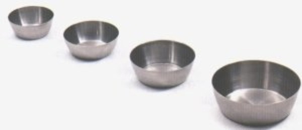 Capsule fond plat NICKEL d.60mm - UNITE