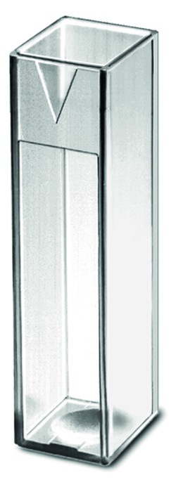Cuvette macro, PMMA, volume de remplissage minimum 2,5 ml ( X 100 )