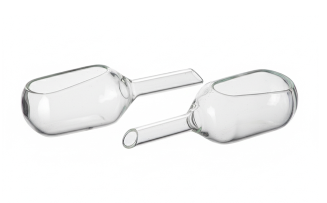 ENTONNOIR DE PESEE, VERRE, 6mL Le lot de 10