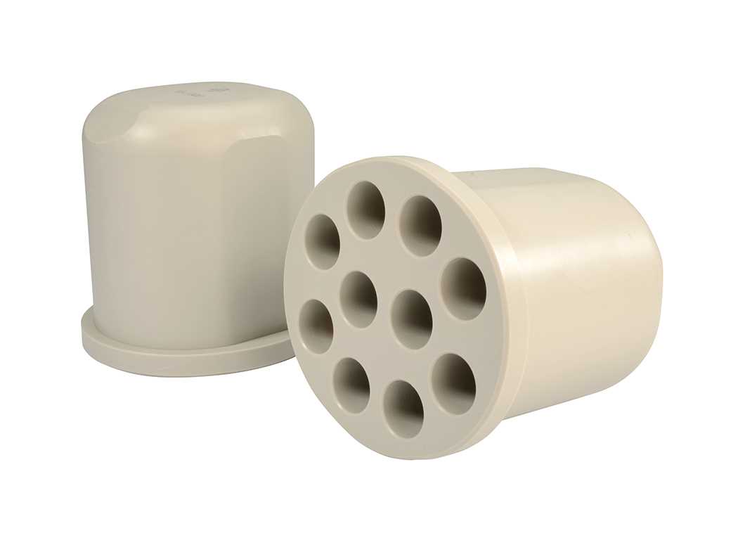 Portoir 10x15ml D17mm FA 2/pk