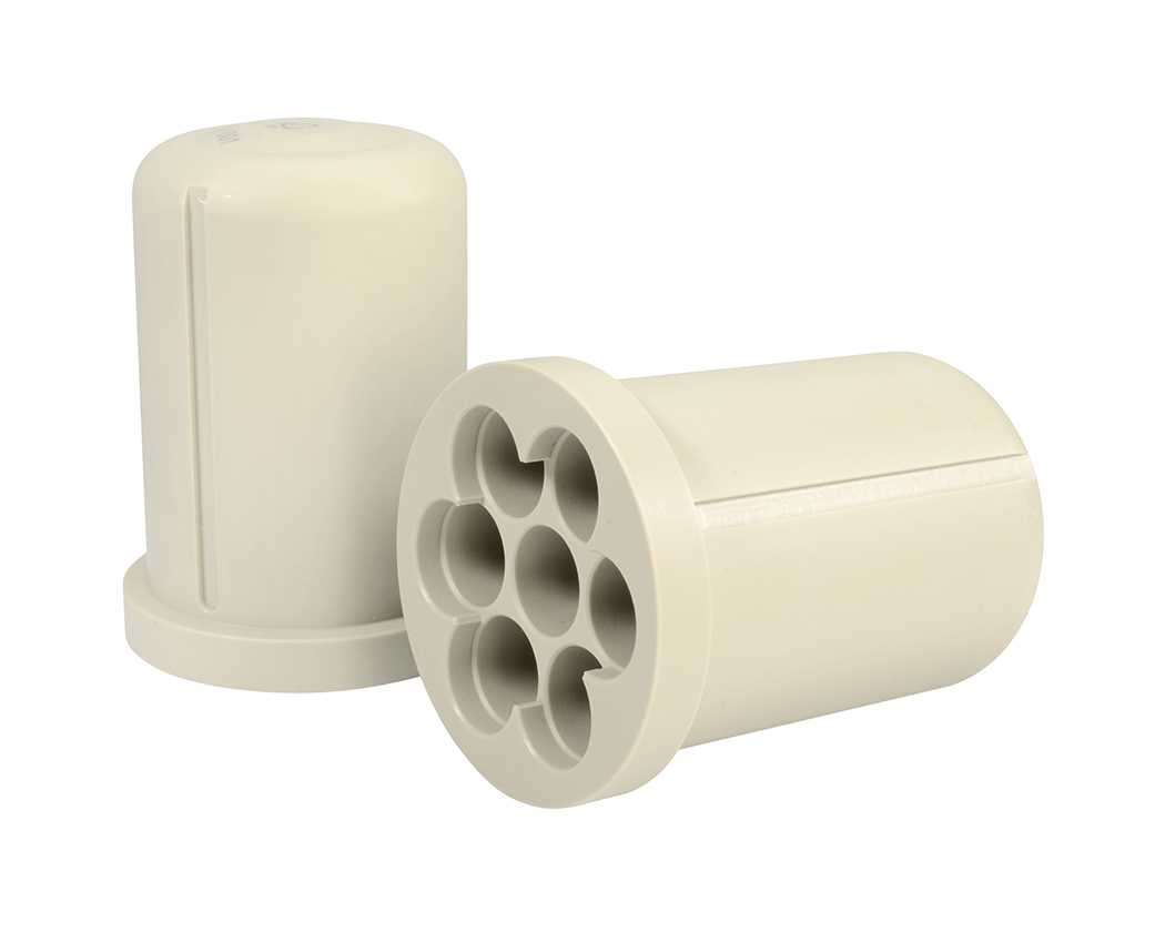 Portoir 7x15ml D17mm RB/Vac 2/pk