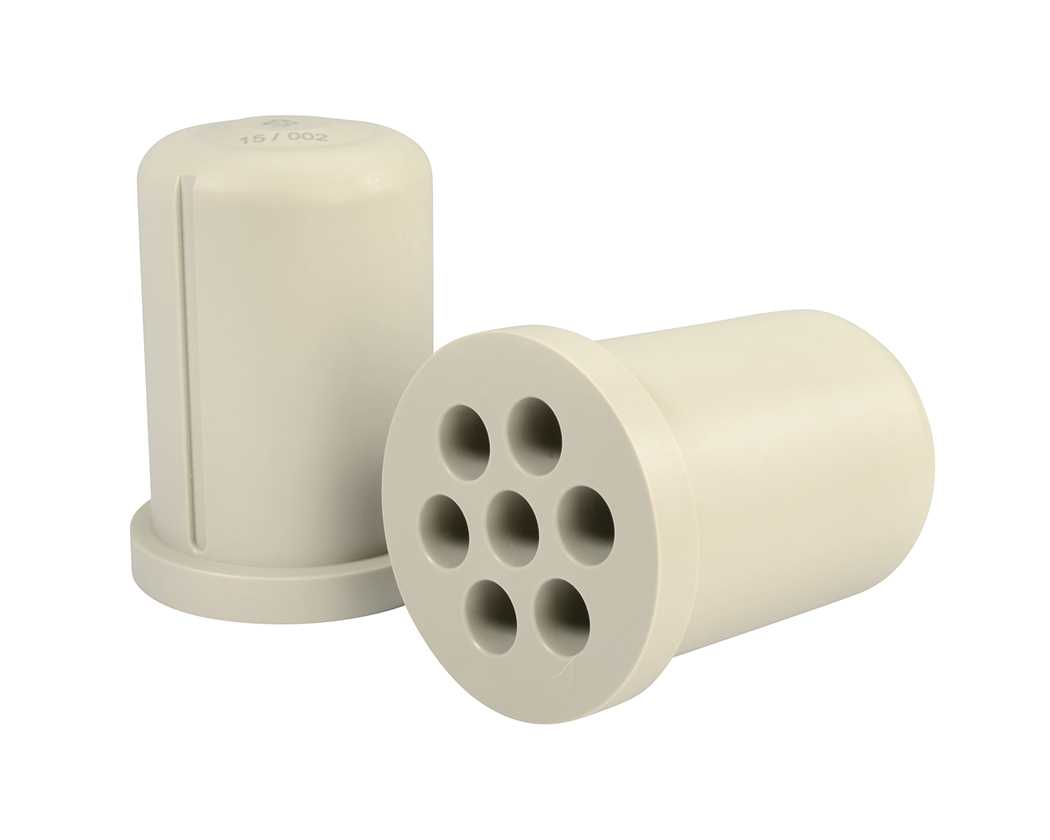 Portoir 7x5-7ml D13mm RB 2/pk