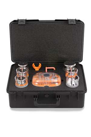 Jeu de poids 10kg-1g OIML E1, cert.