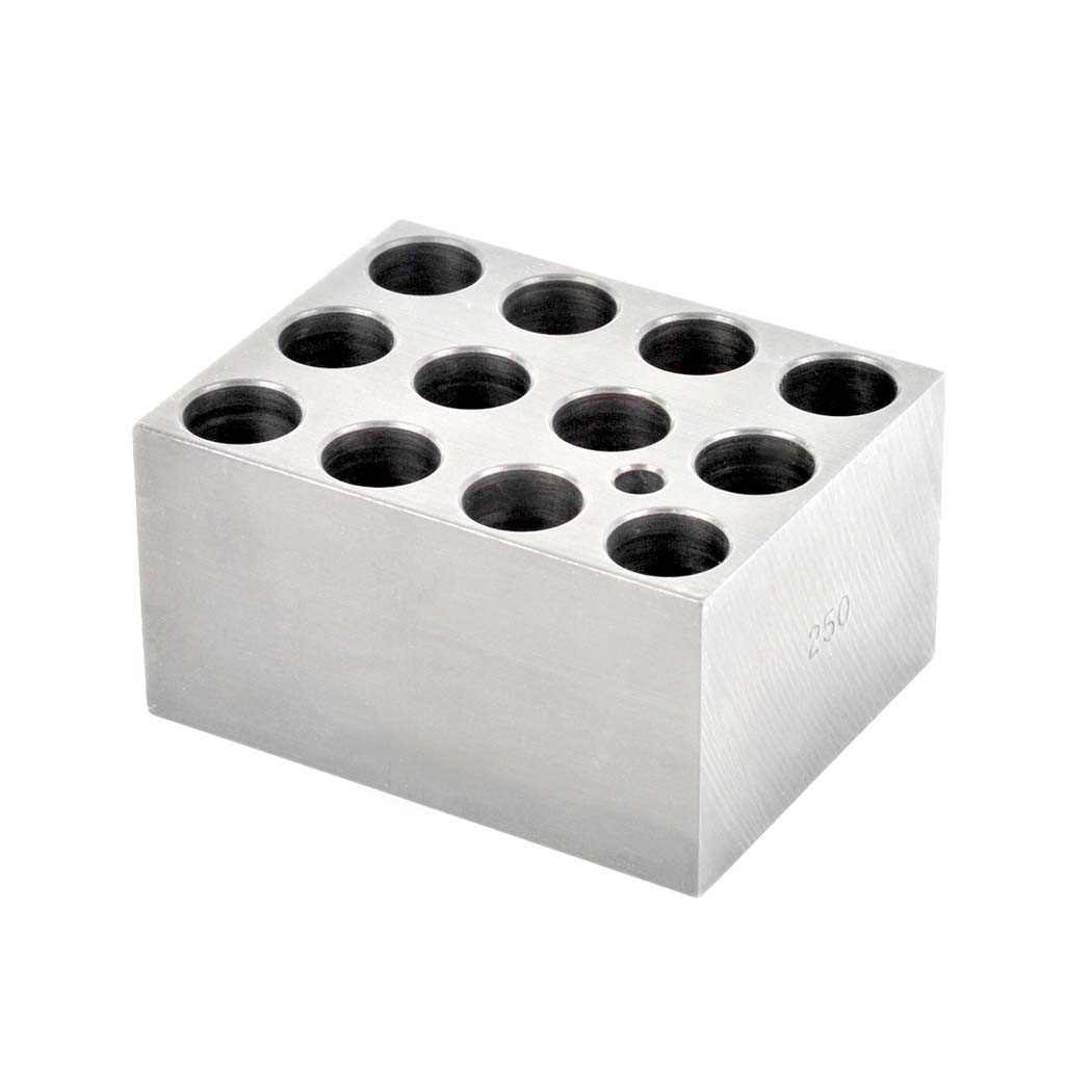 Bloc aluminium tube conique 15 mL
