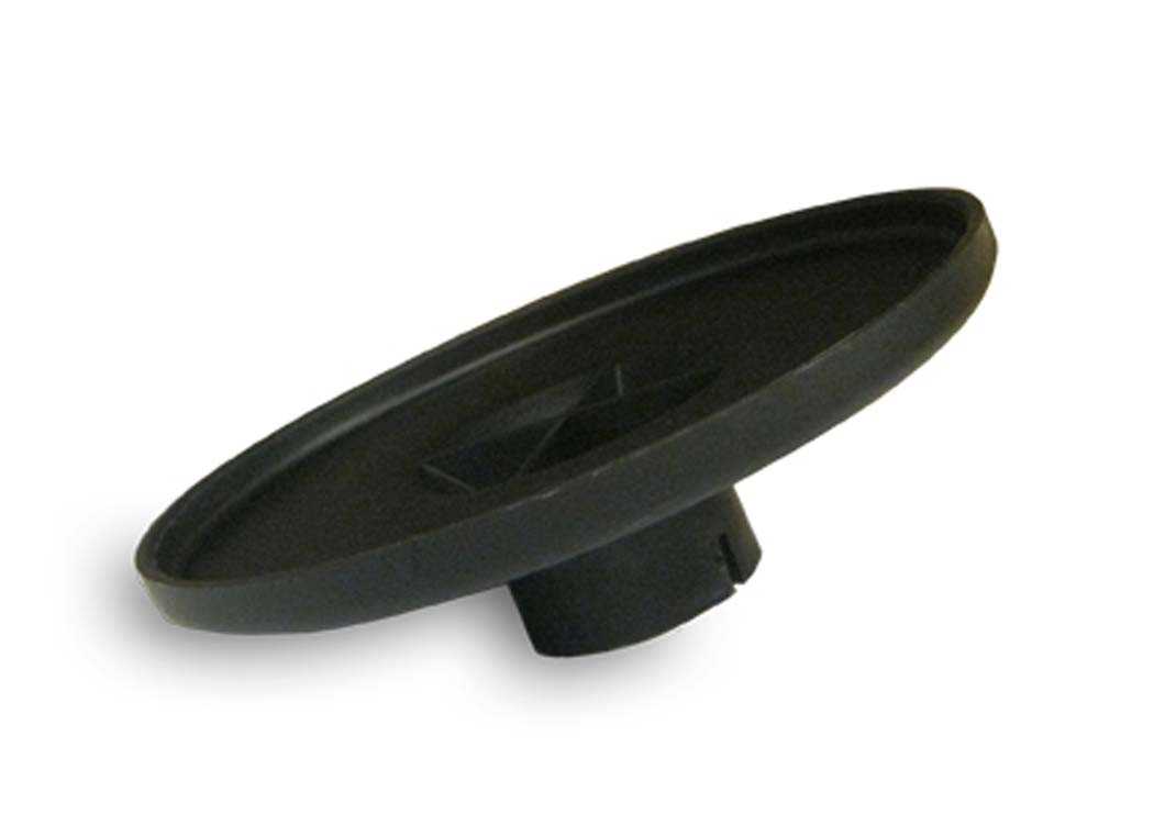 3" tête plate sans couv. en caoutchouc