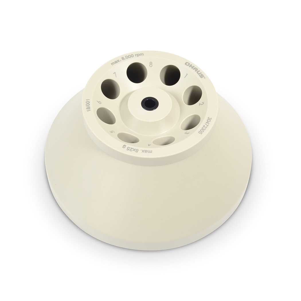 Rotor Angulaire 8x15ml RB or 4x15ml FA - Frontier™ 5000 Rotors