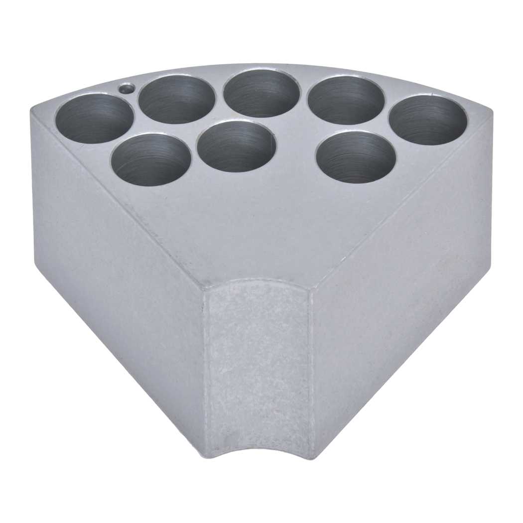 Bloc sectionnel 16 mm Test Tubes