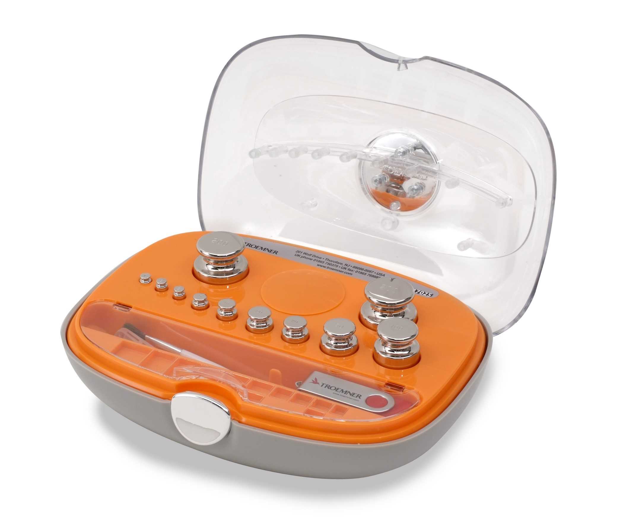 Jeu de poids (2)200g-1g OIML E1 no cert.