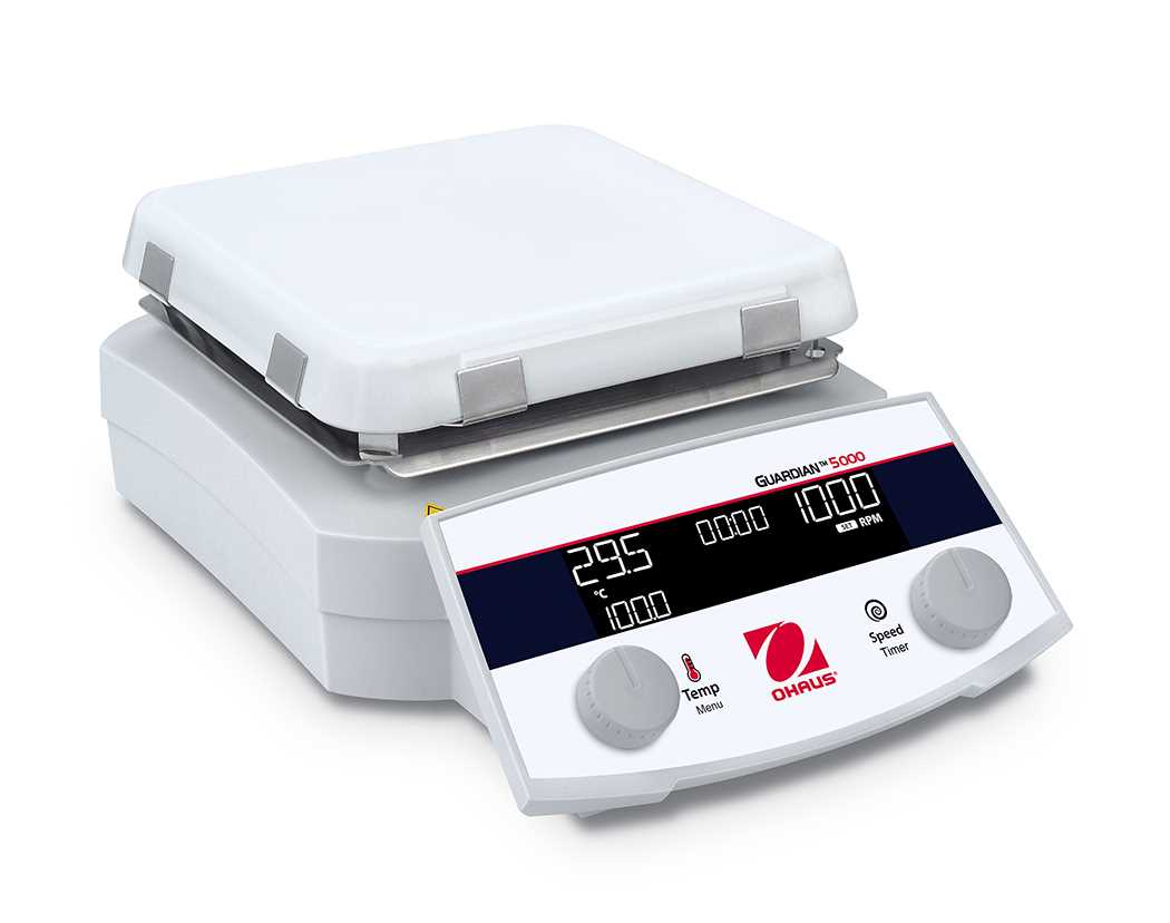Hotplate-Stirrer e-G52HS07C 230V EU - Guardian™ 5000 Hotplates & Stirrers