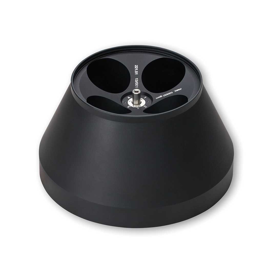 Rotor Angulaire 4x500ml ID - Frontier™ 5000 Rotors