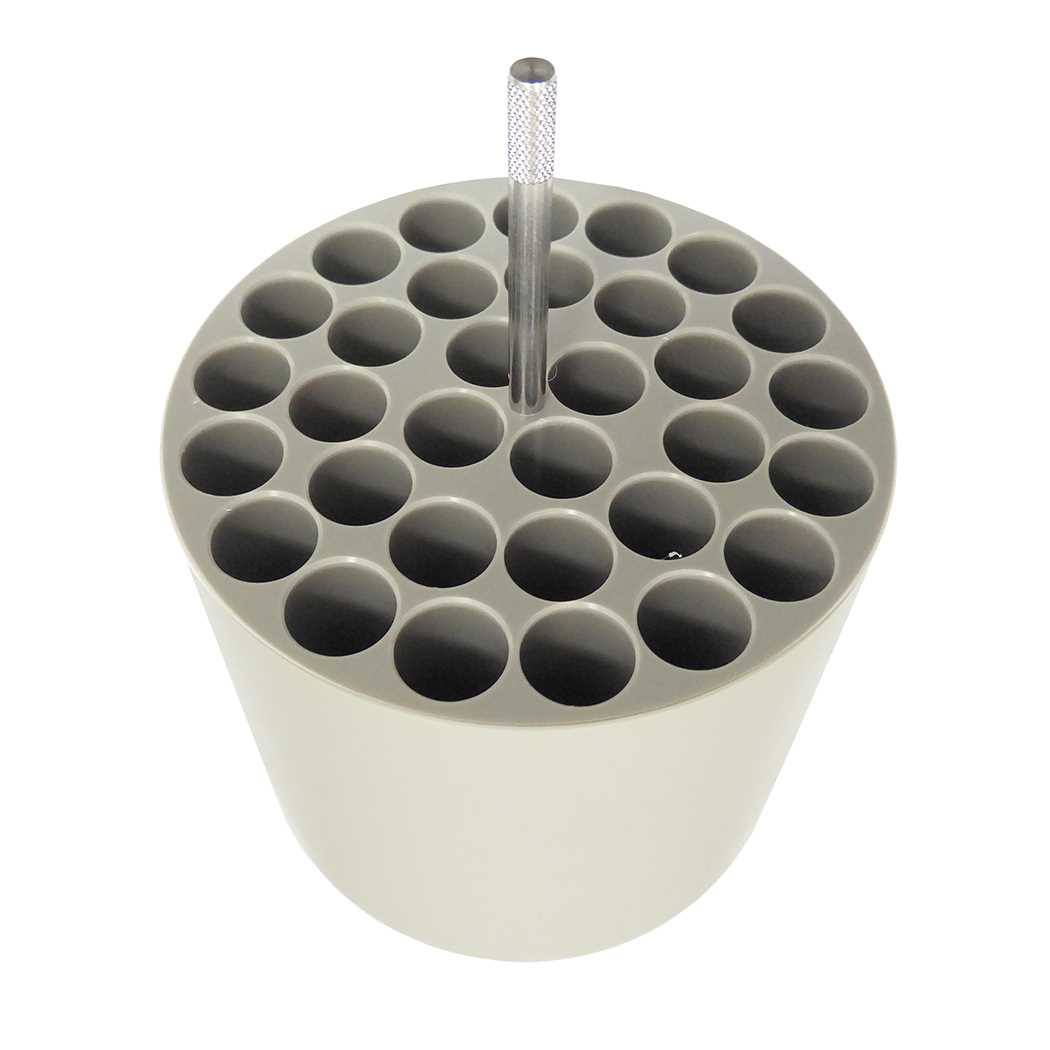 Portoir 32x7ml D13mm RB 2/pk