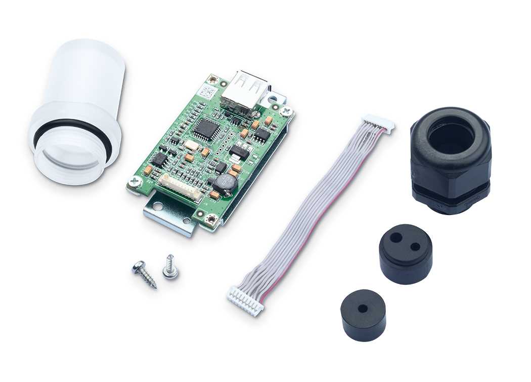 USB host interface for flash drive