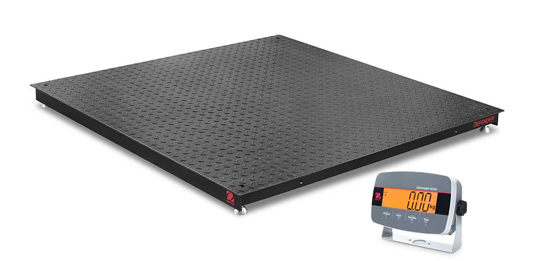Balance au sol i-DF33P1500B1LX - Defender™ 3000 Floor Scales - i-DF33