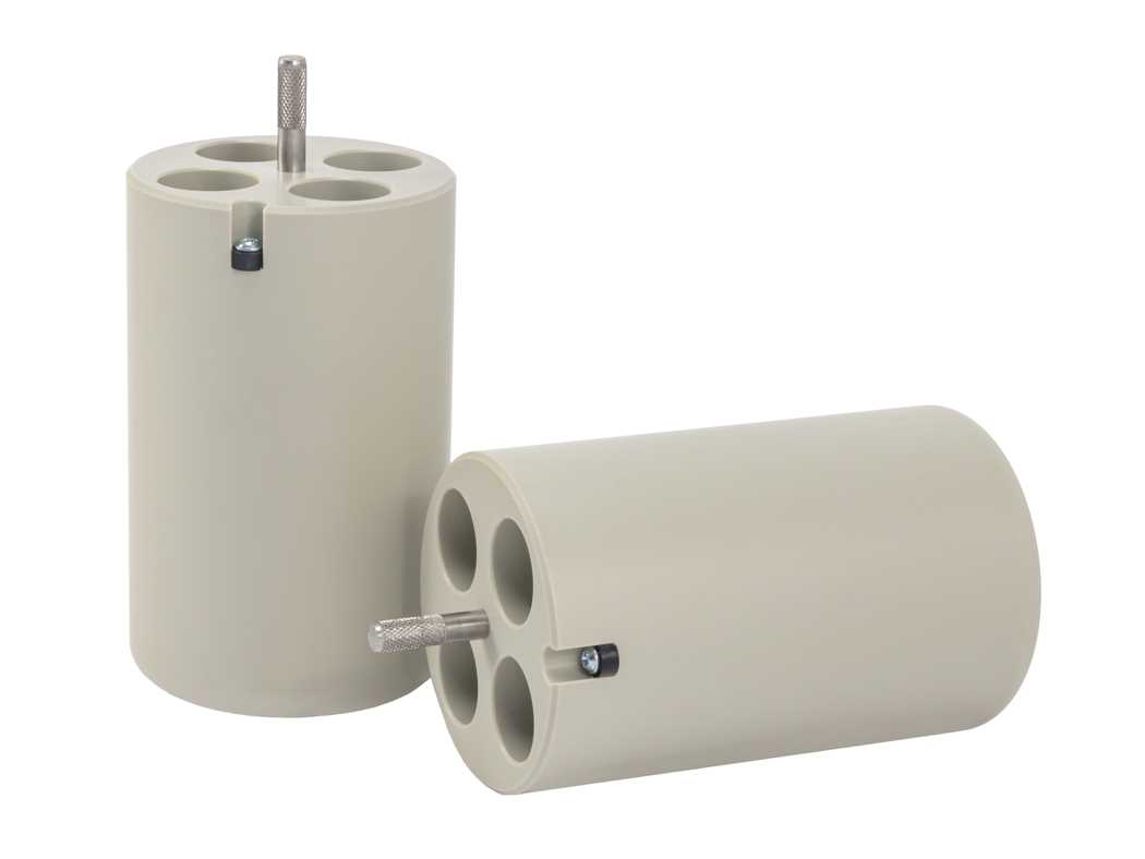 Portoir 4×15ml D17mm FA 2/pk