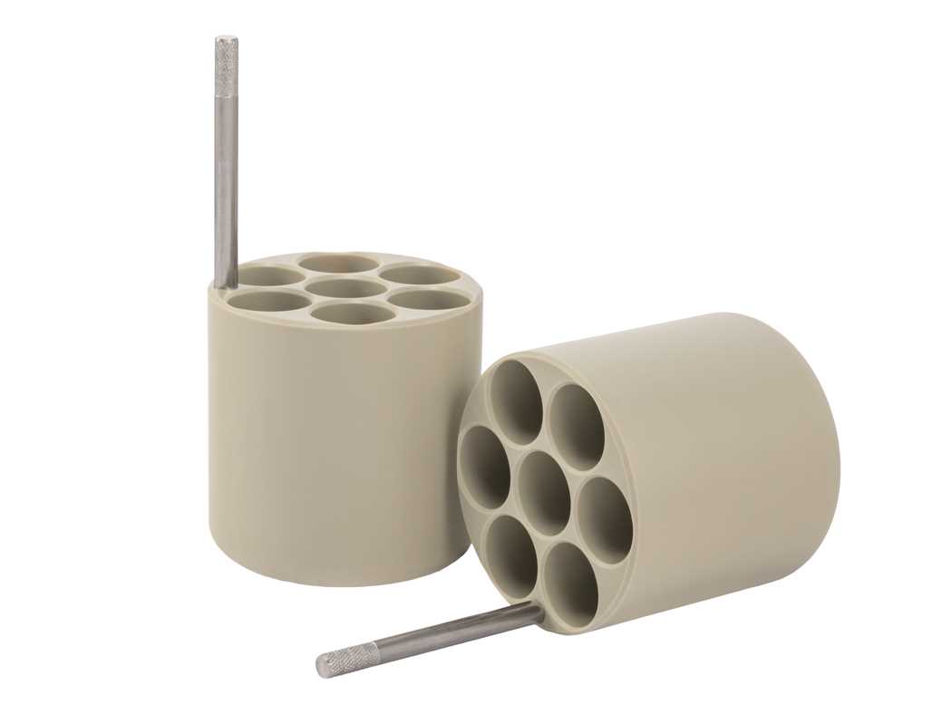 Portoir 7×15ml D17mm RB/Vac 2/pk V1