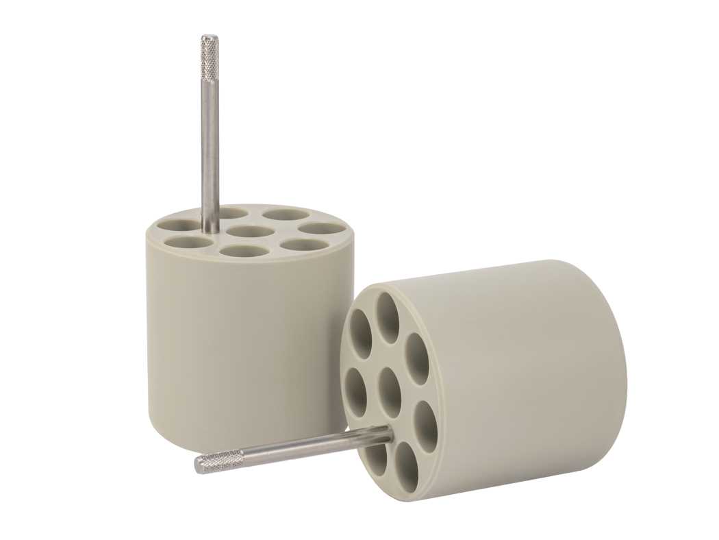 Portoir 8×7ml D13mm RB/Vac 2/pk