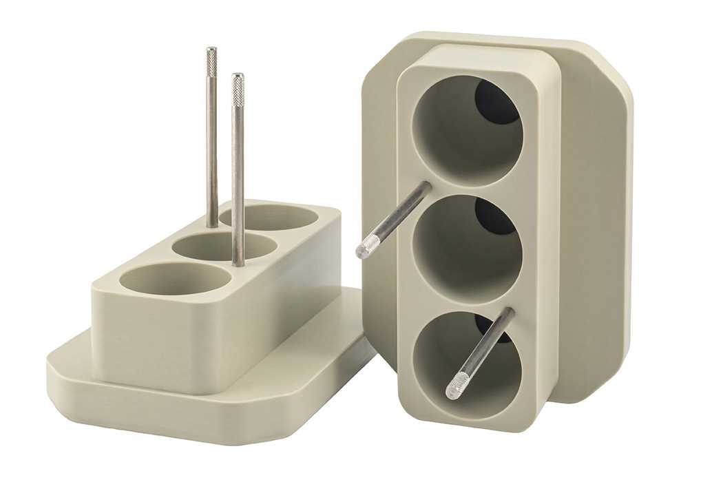 Portoir 3x100ml D40mm 2/pk