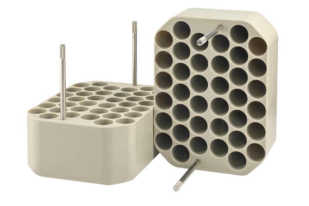 Portoir 38x5.5-12ml D16mm Vac/Sar 2/pk