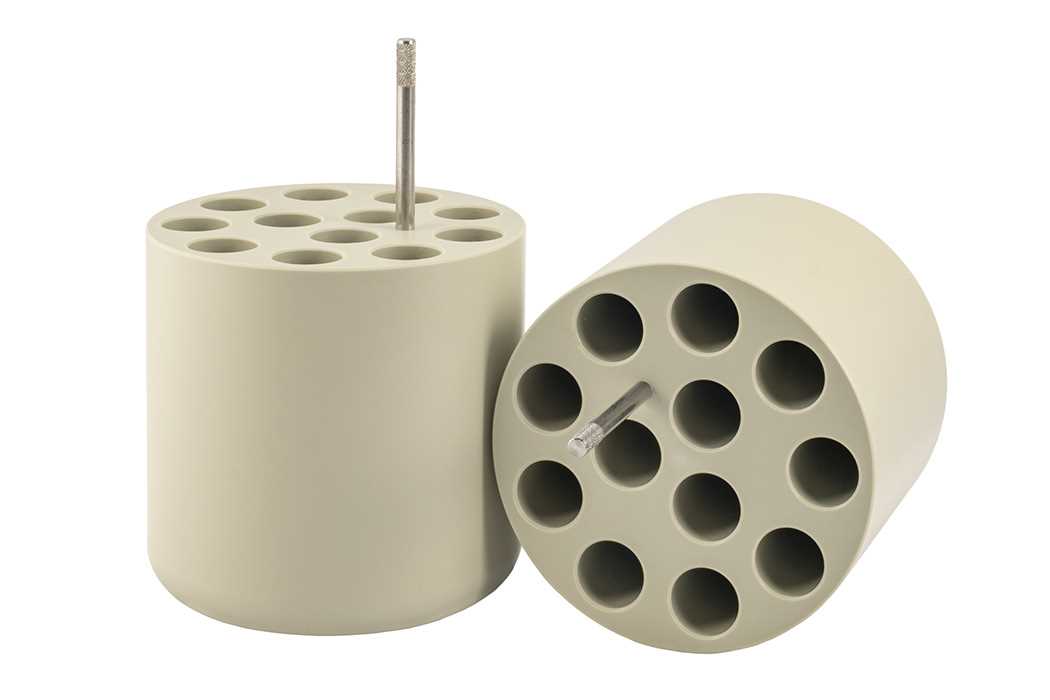 Portoir 12x15ml D17mm FA 2/pk