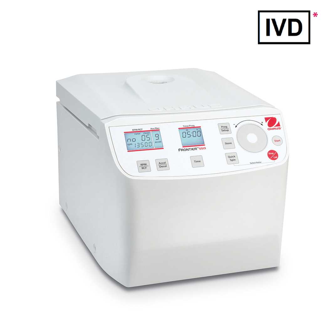 Microcentrifugeuse 230V FC5513 IVD - Frontier™ 5000 Series Micro IVD