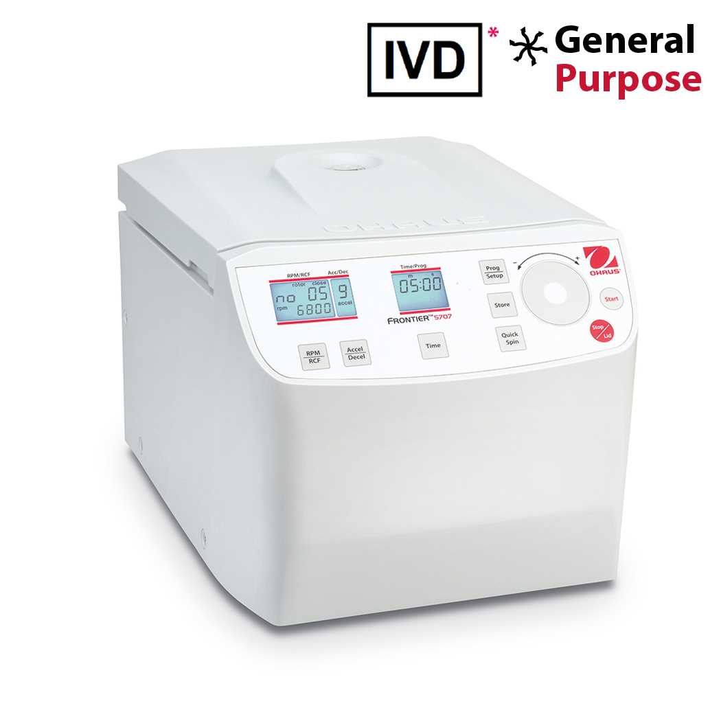 Multicentrifug. 100-230V FC5707+R05 IVD - Frontier™ 5000 Series Multi IVD