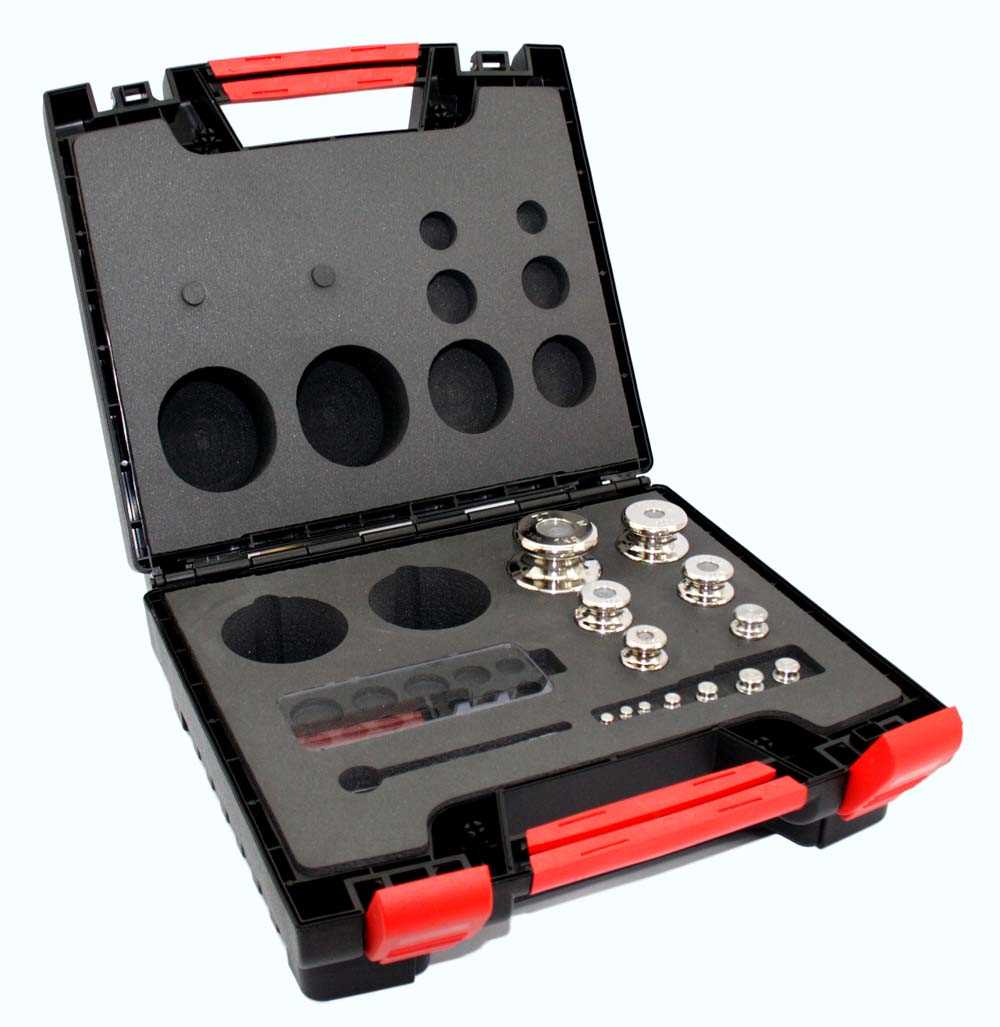 Jeu de Poids, 1kg-1g, OIML M1