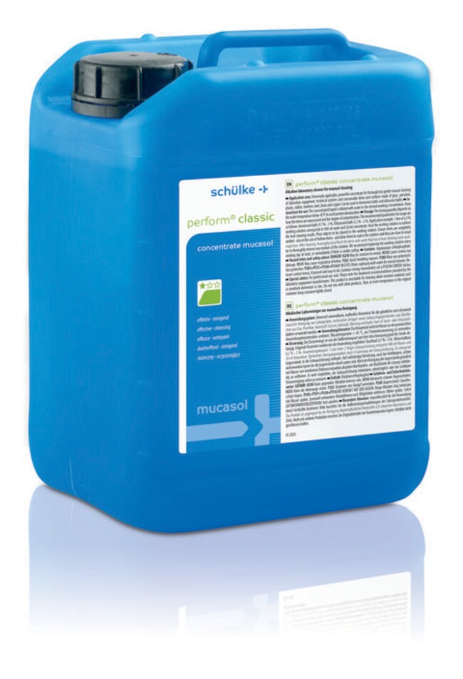 perform® classic concentrate mucasol, concentré liquide, détergent universel 5L